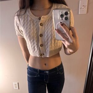 Sunday Best Cable Knit Cardigan